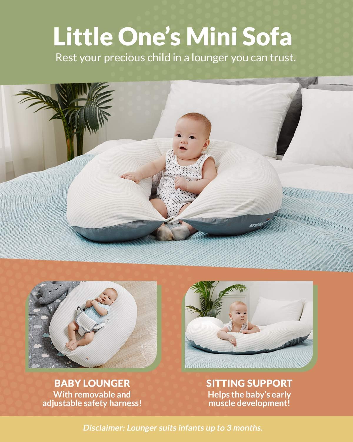 Unilove 8-in-1 Hopo Pregnancy Pillow