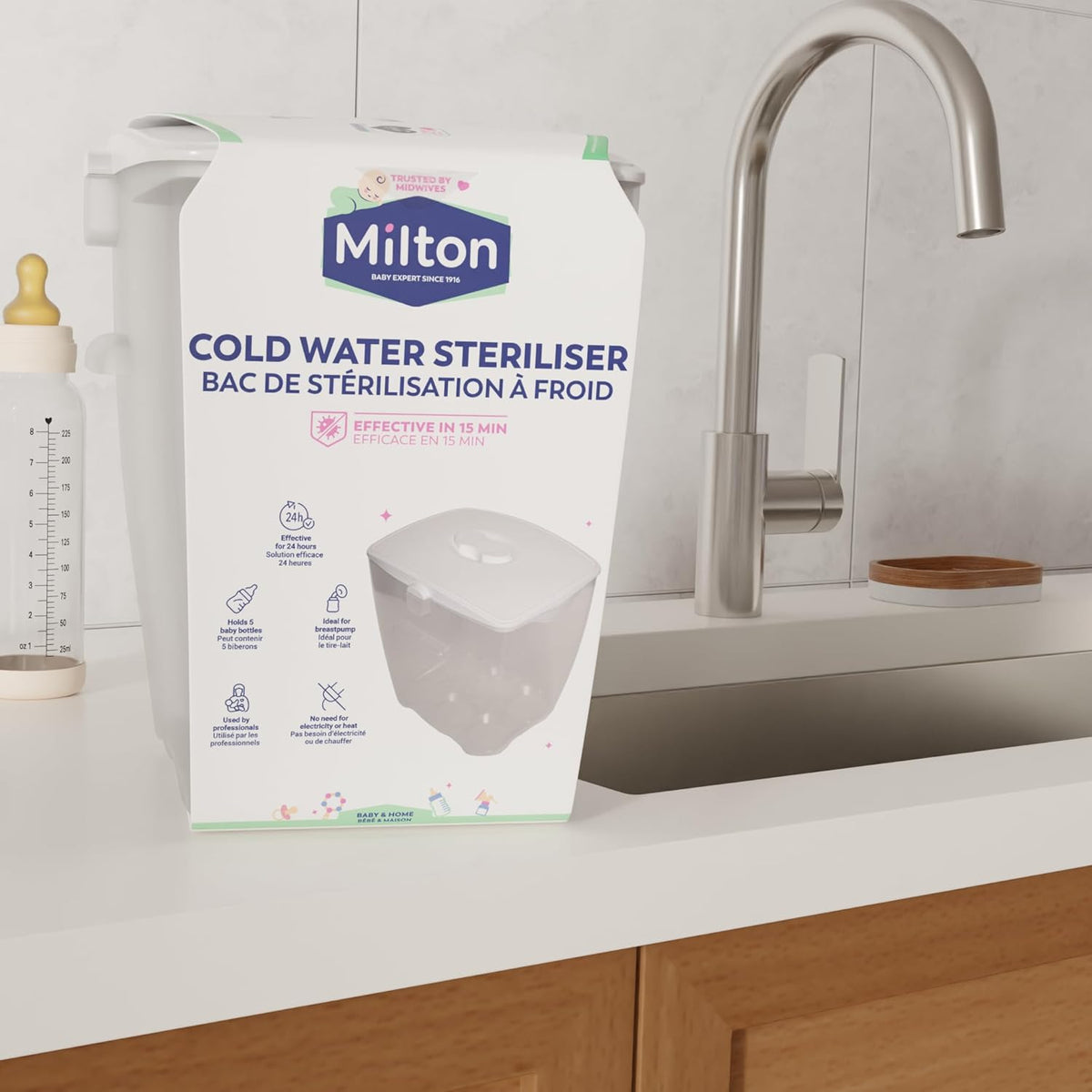 Milton Cold Water Steriliser - 5l