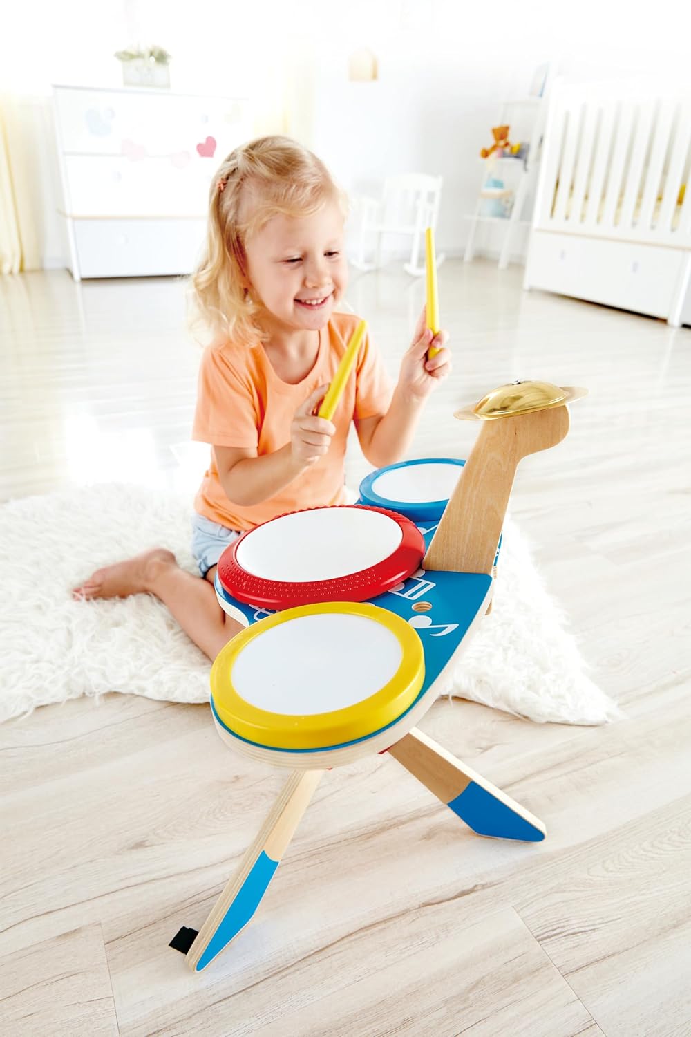 Hape Drum and Cymbal Set