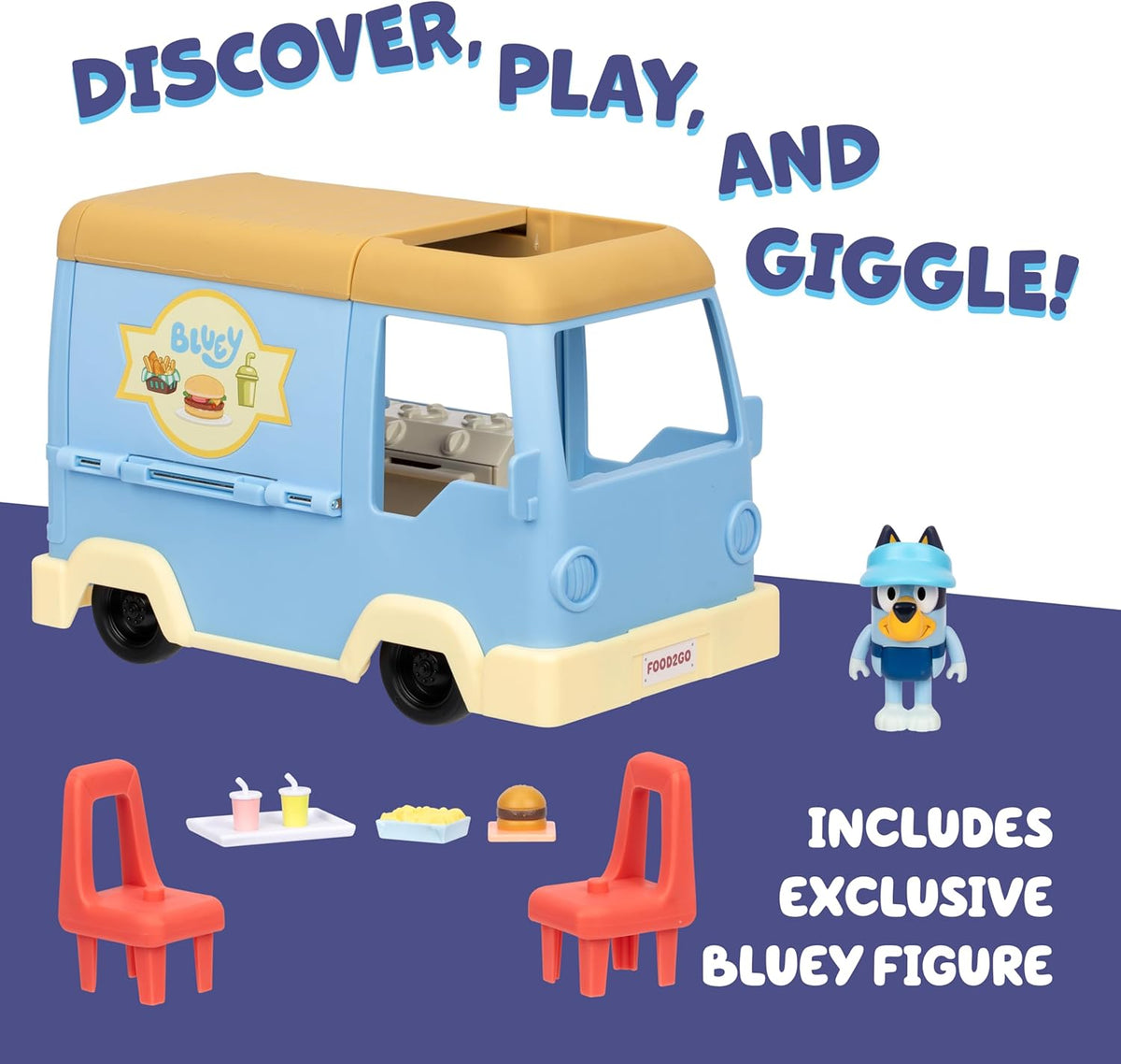 Bluey Let’s Play Chef Food Truck Playset