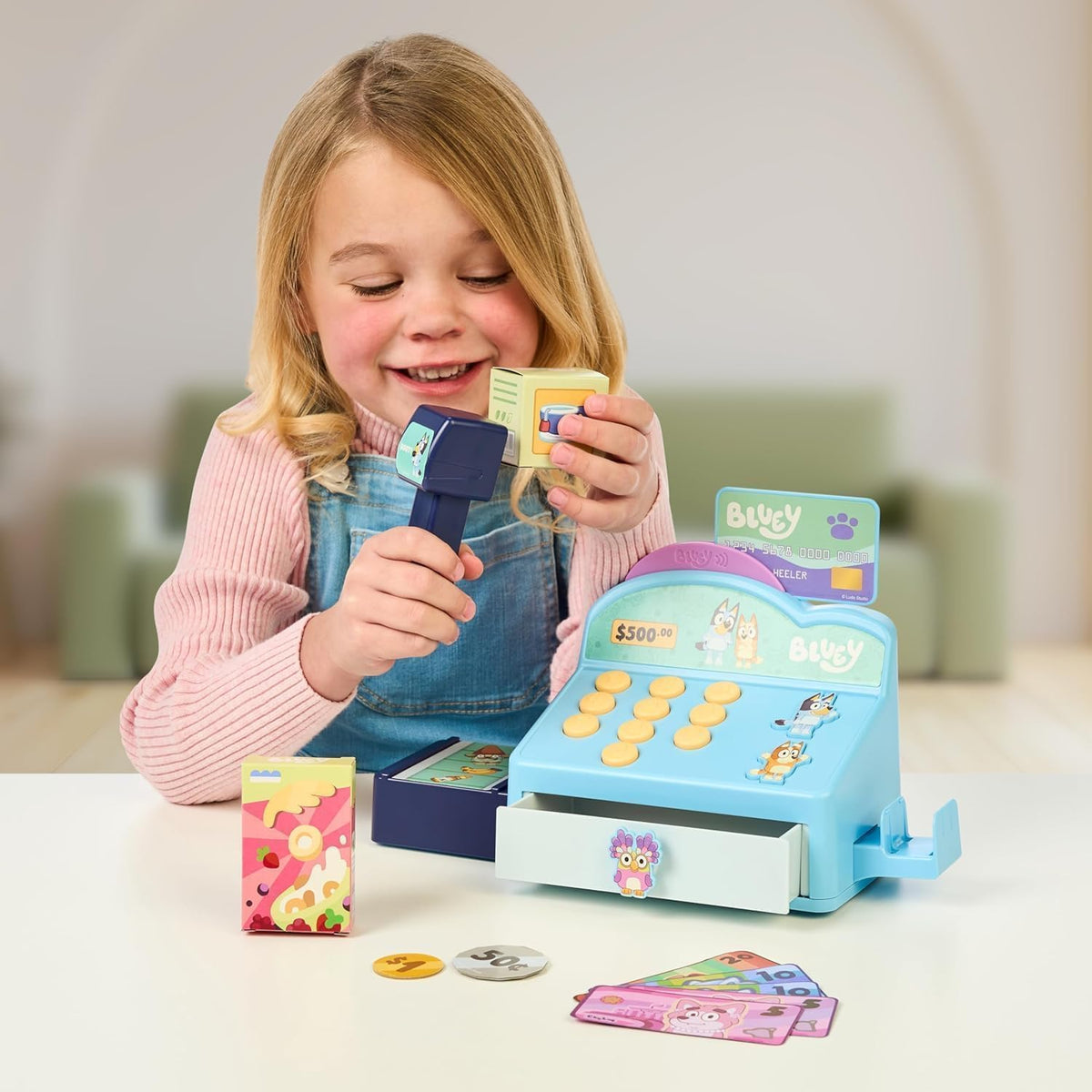 Bluey Cash Register Playset
