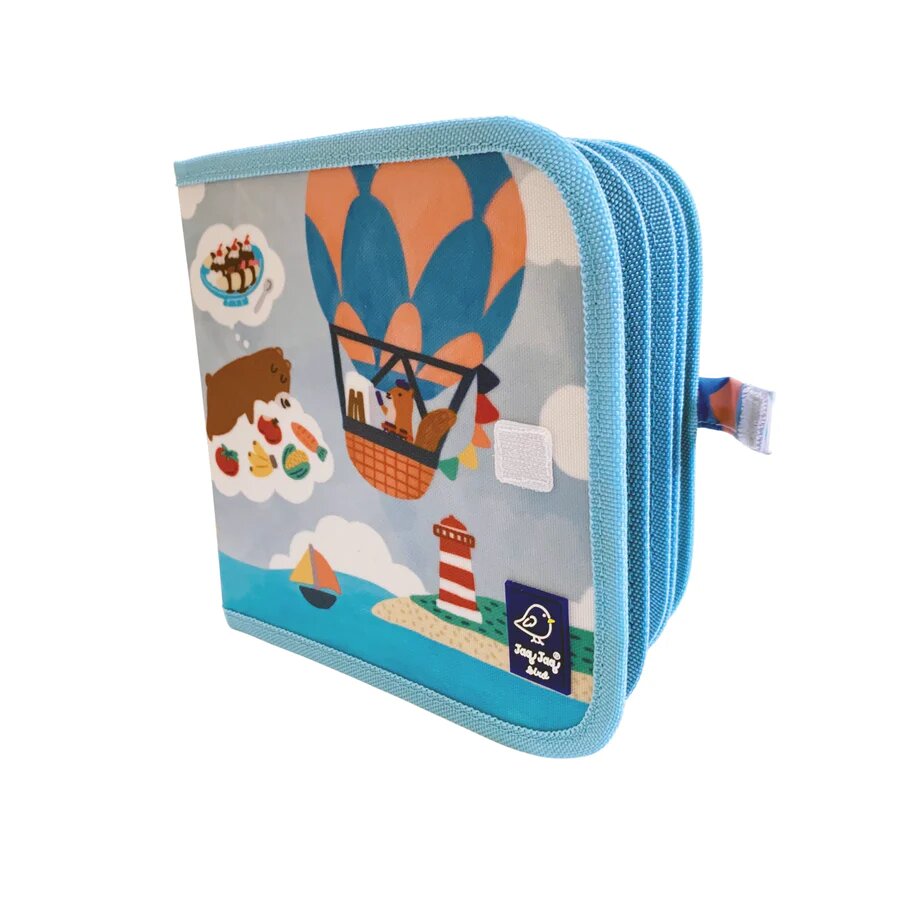 Jaq Jaq & Friends Doodle It & Go Erasable Book Hot Air Balloons