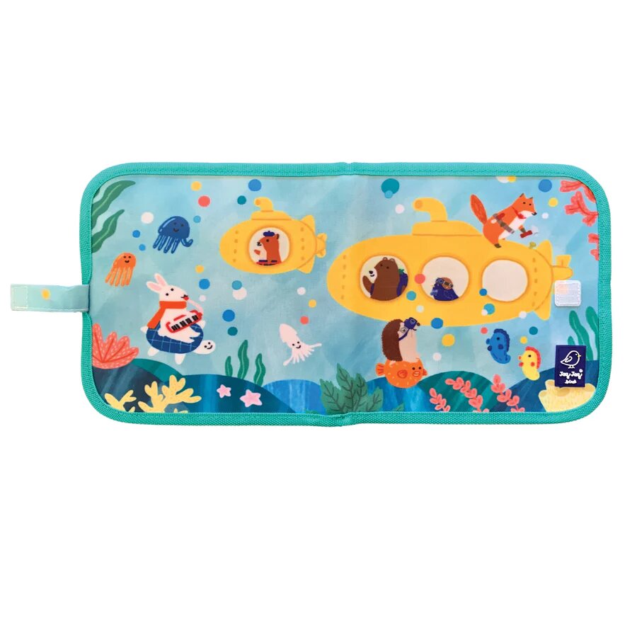 Jaq Jaq & Friends Doodle It & Go Erasable Book Submarines
