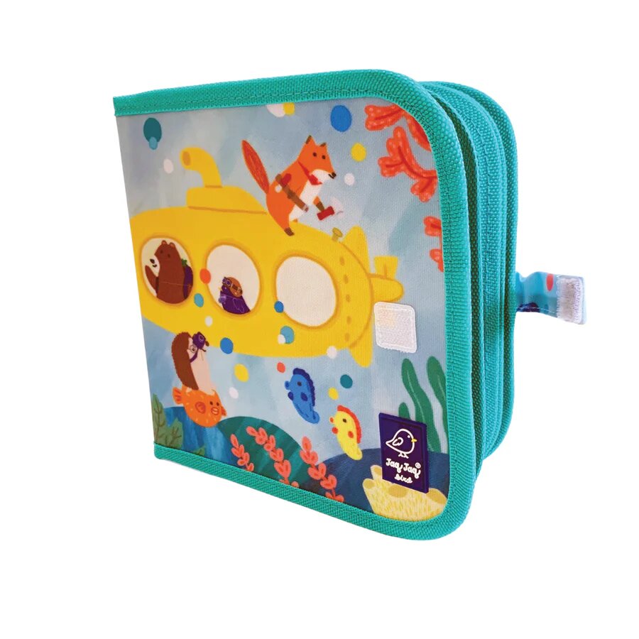 Jaq Jaq & Friends Doodle It & Go Erasable Book Submarines