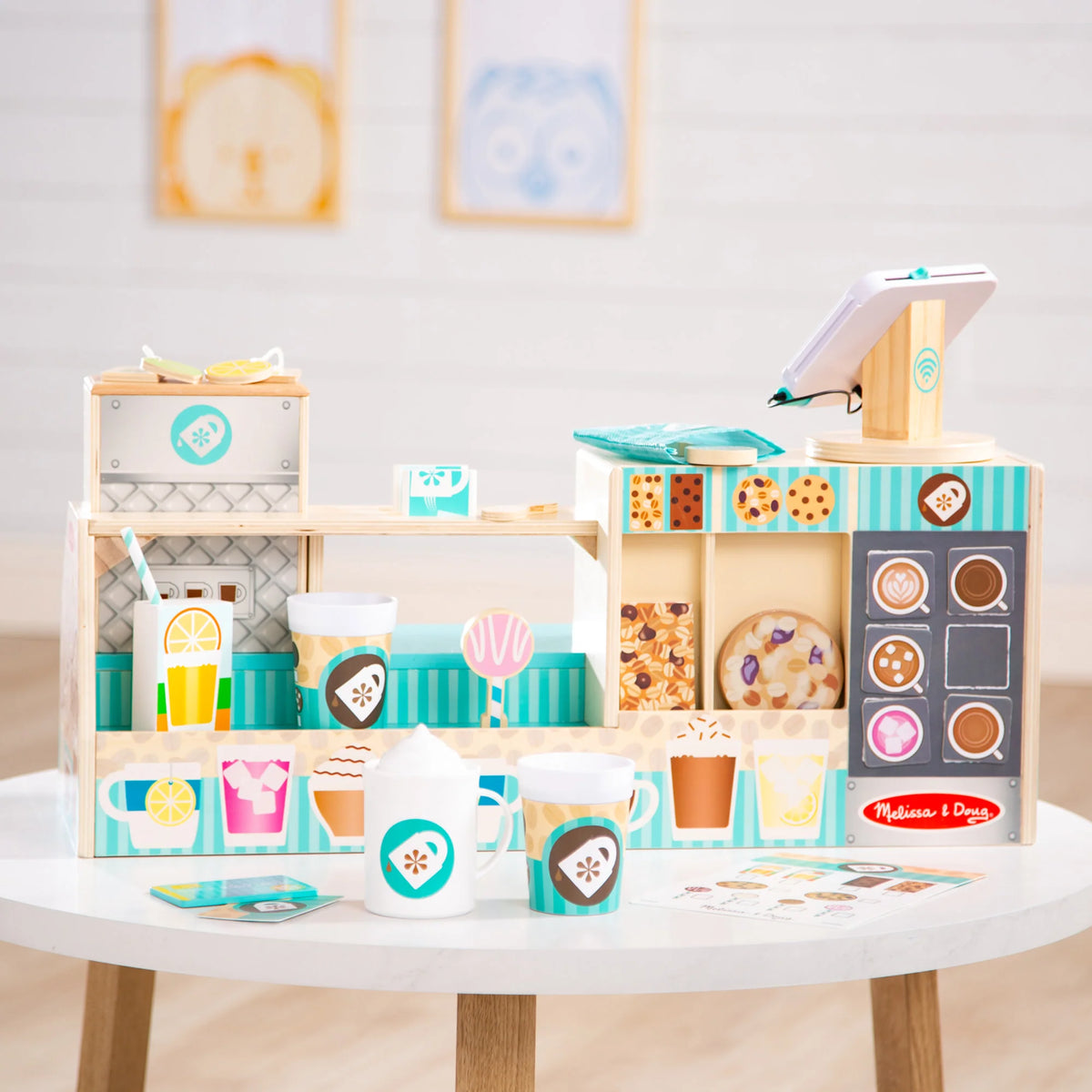 Melissa & Doug Wooden Cafe Barista Coffee Shop