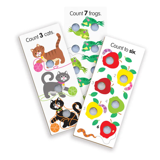 Melissa & Doug Poke-A-Dot Jumbo Number Learning Cards