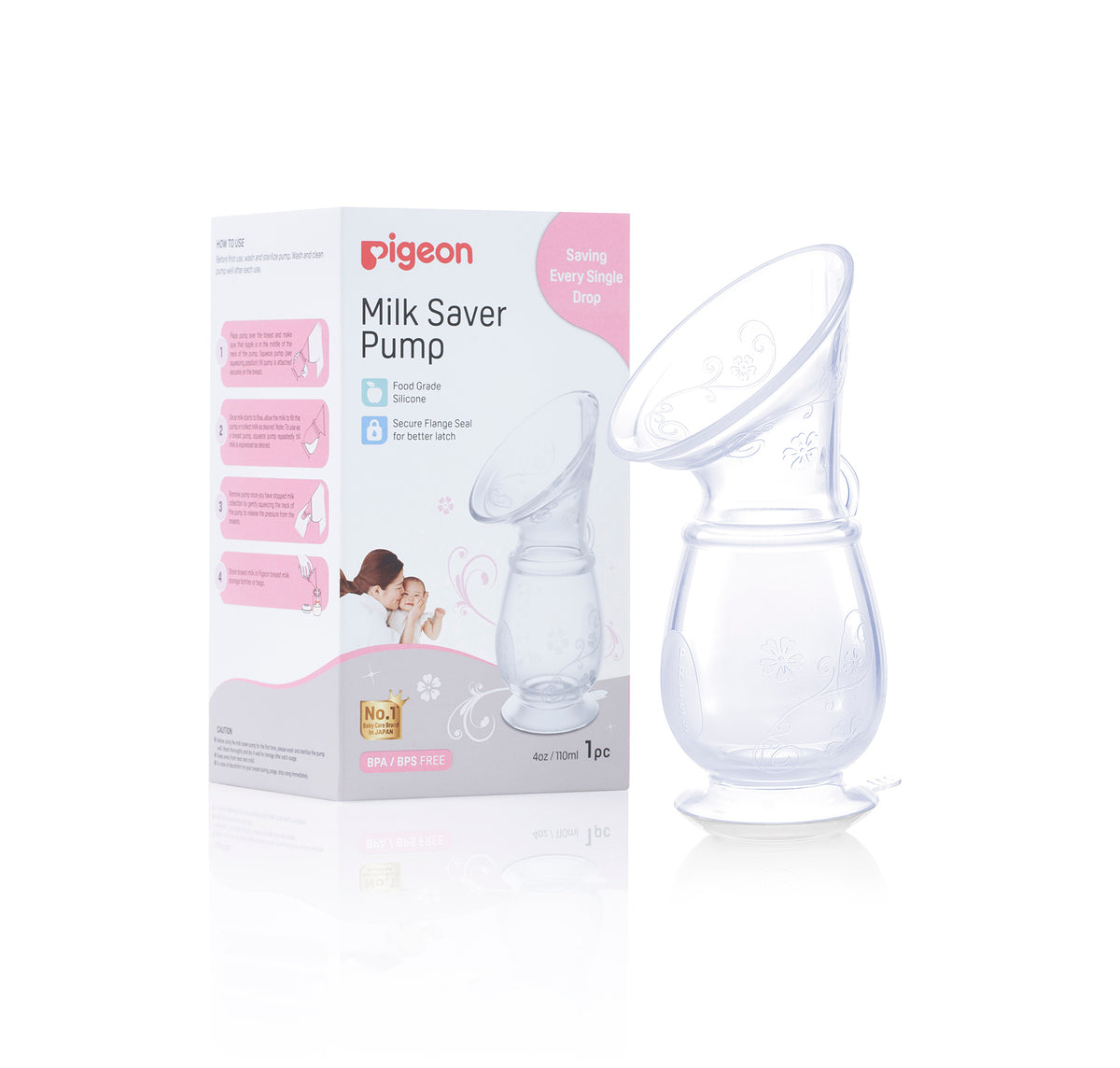 Pigeon Milk Saver Pump - Food Grade Silicone