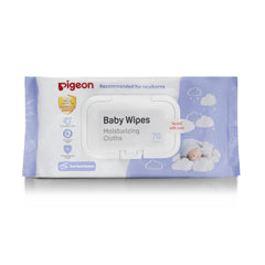 Pigeon Baby Wipes Moisturizing Cloths 70 sheets 3 in 1 Pack