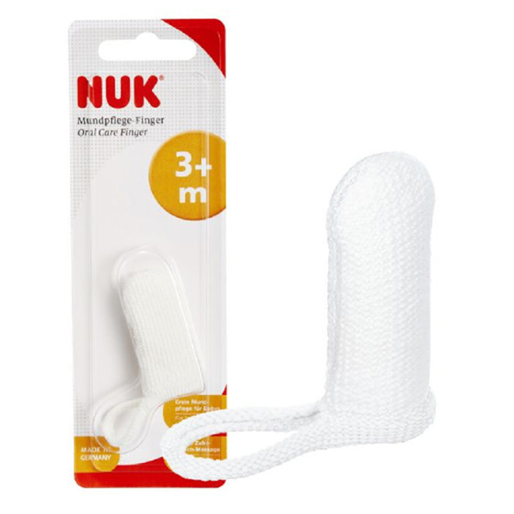 Nuk finger clearance brush