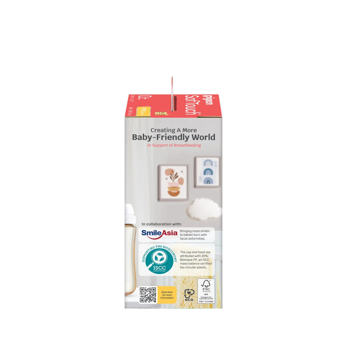 Pigeon SofTouch™ BPP Nursing Bottle PPSU 160ml