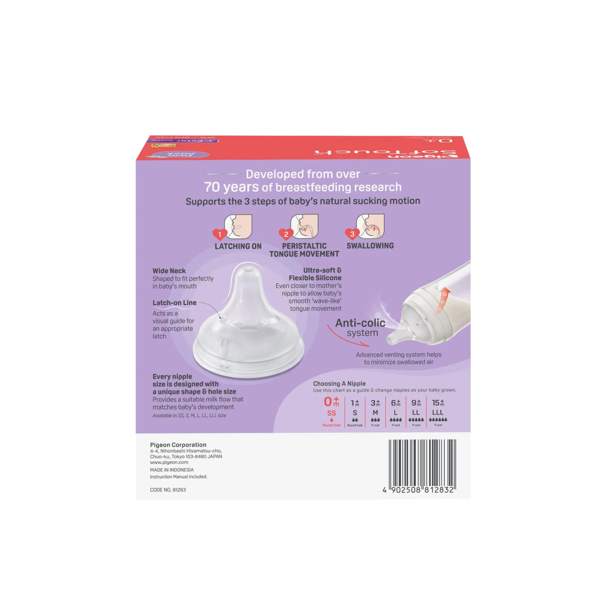 Pigeon SofTouch™ BPP Nursing Bottle T-Ester (Logo Twin Pack)