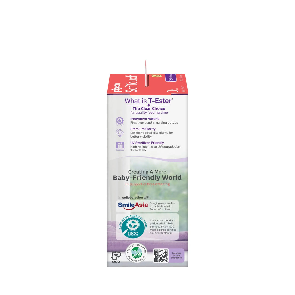 Pigeon SofTouch™ BPP Nursing Bottle T-Ester 160ml (Bear)