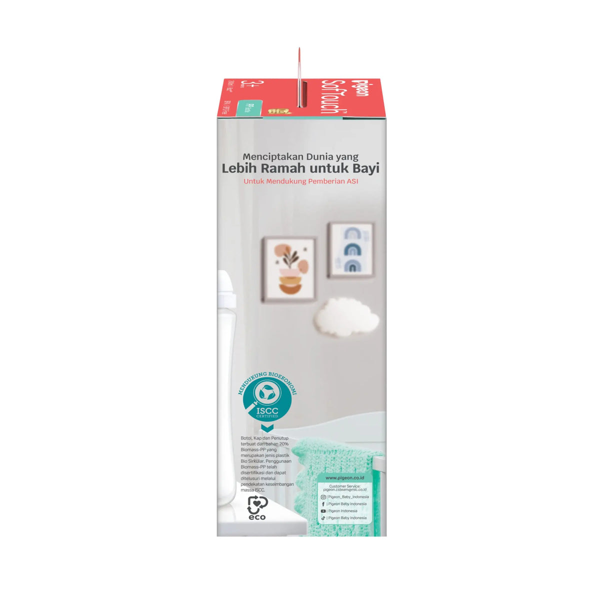 Pigeon SofTouch™ BPP Nursing Bottle PP 330ml (Logo)