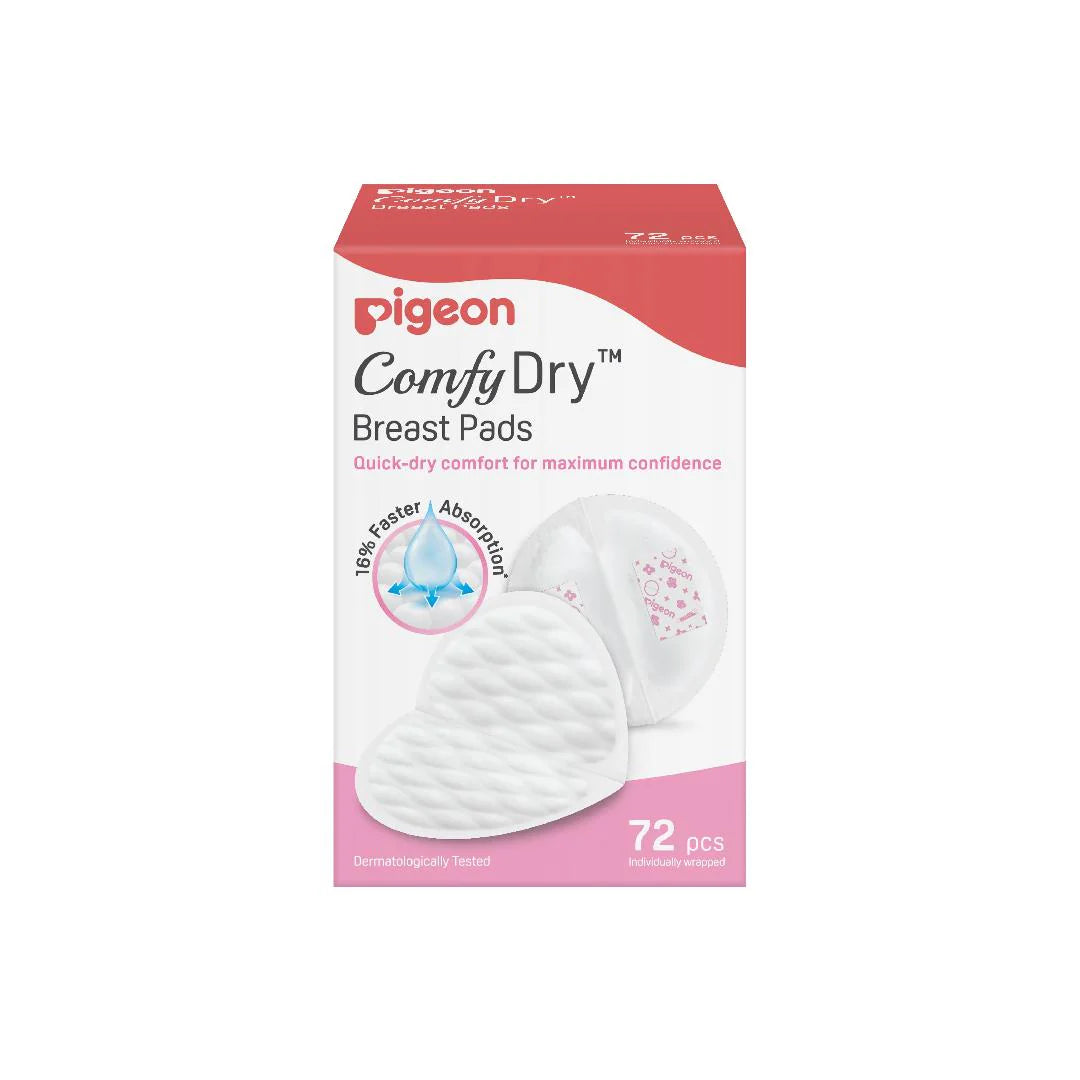 Pigeon Comfy Dry Breast Pads (72pcs)