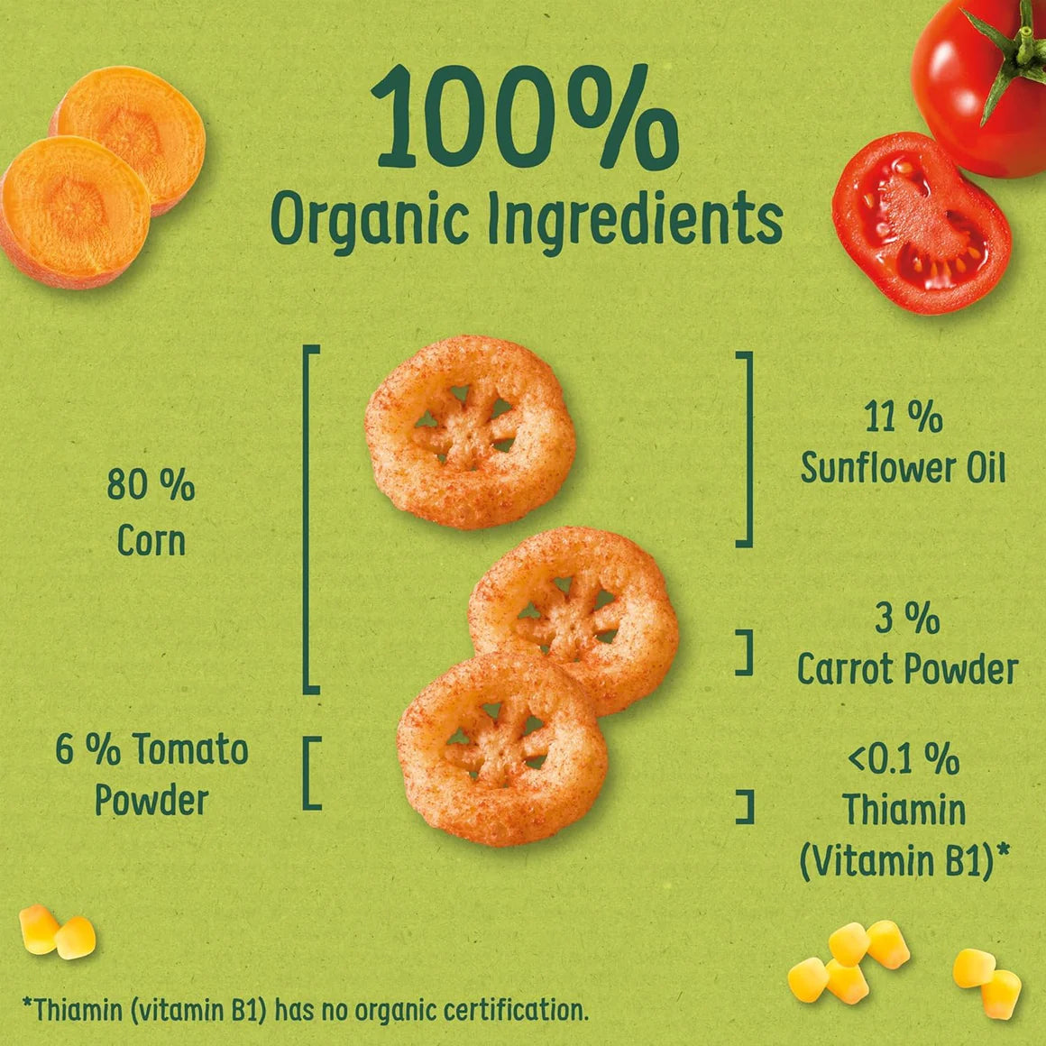Organix Organic Melty Tomato Slices (7M+)