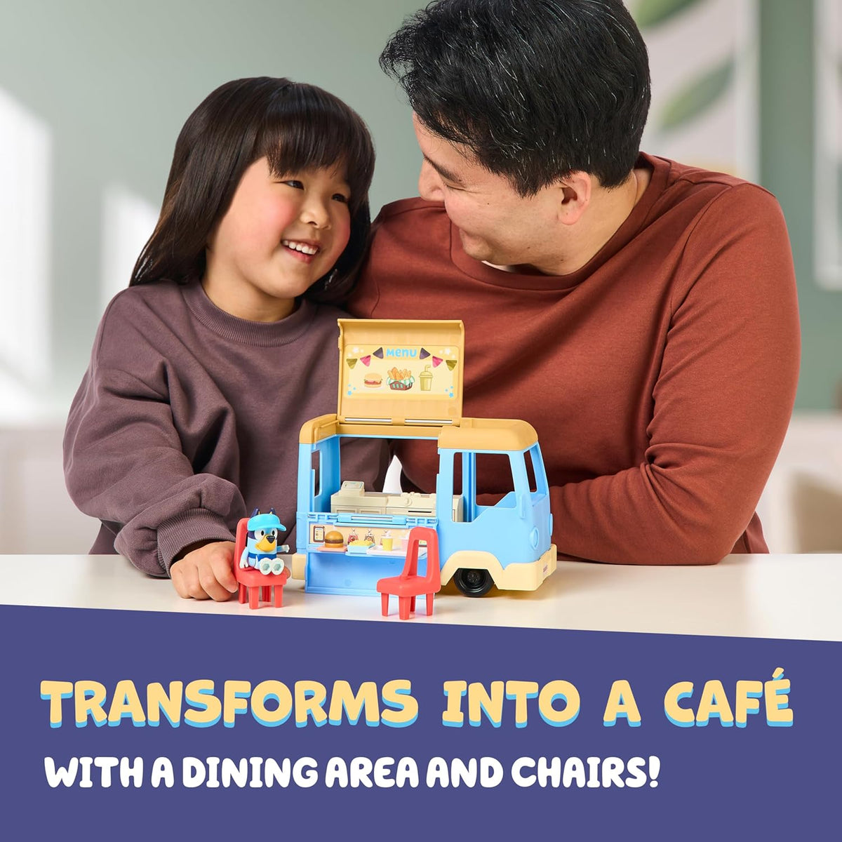 Bluey Let’s Play Chef Food Truck Playset
