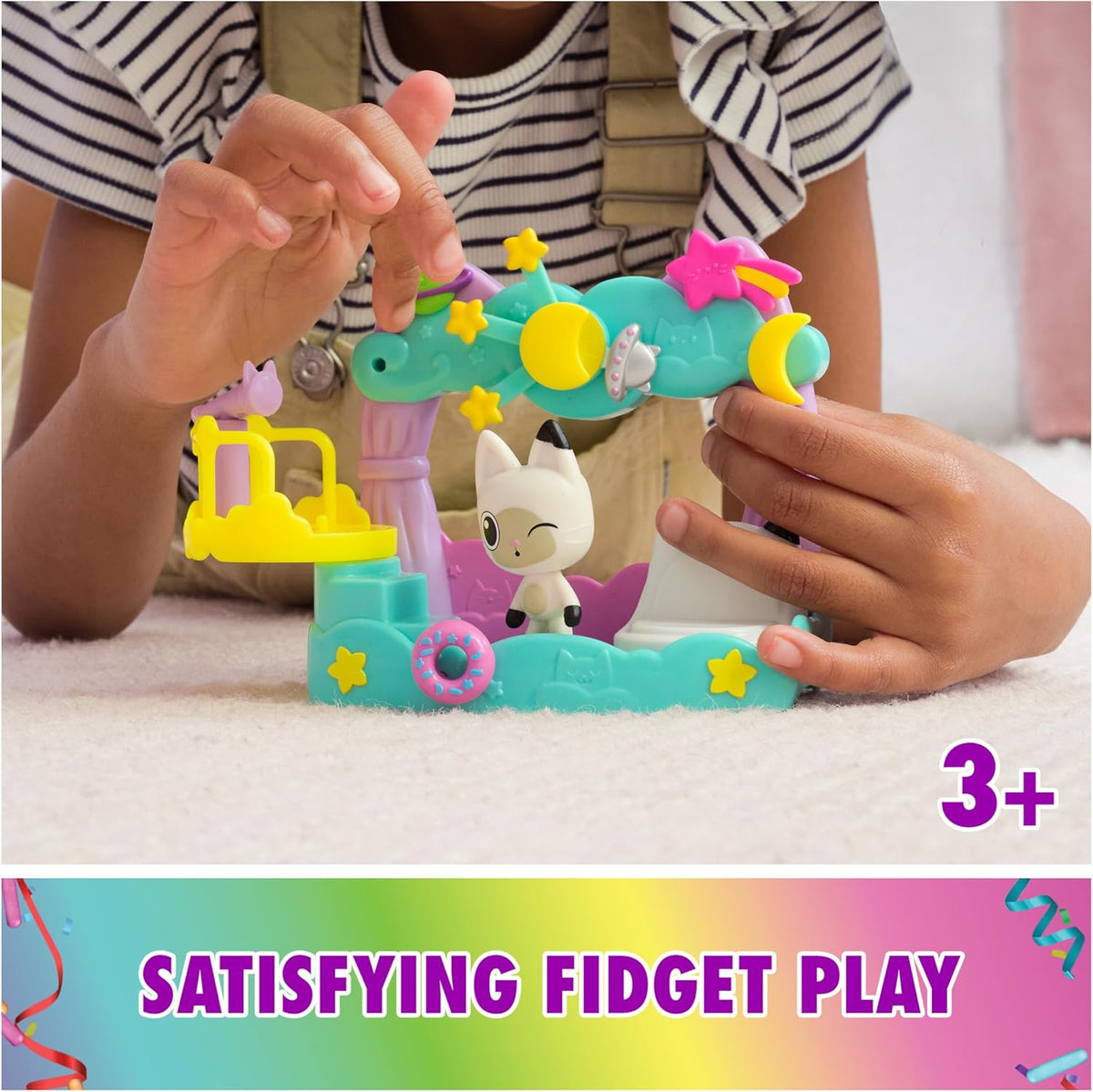 Gabby's Dollhouse Pandy Paws Dreamy Balcony Playset