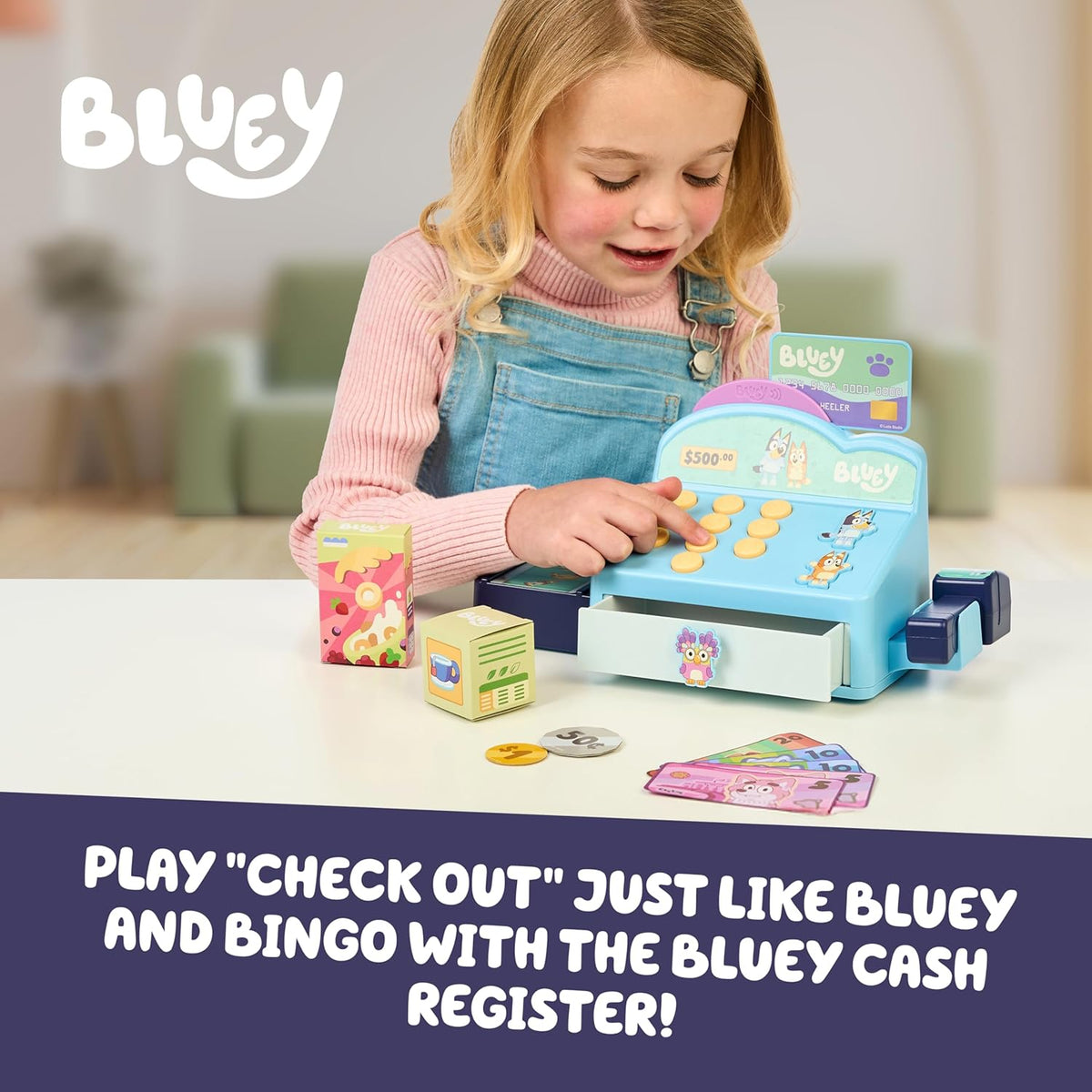 Bluey Cash Register Playset