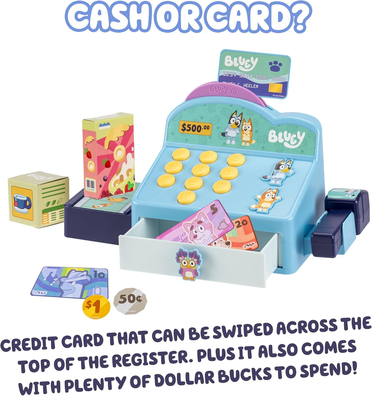 Bluey Cash Register Playset