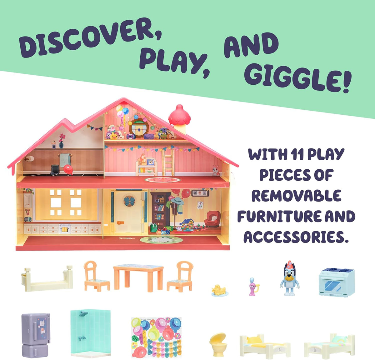 Bluey Celebration Home Play Set