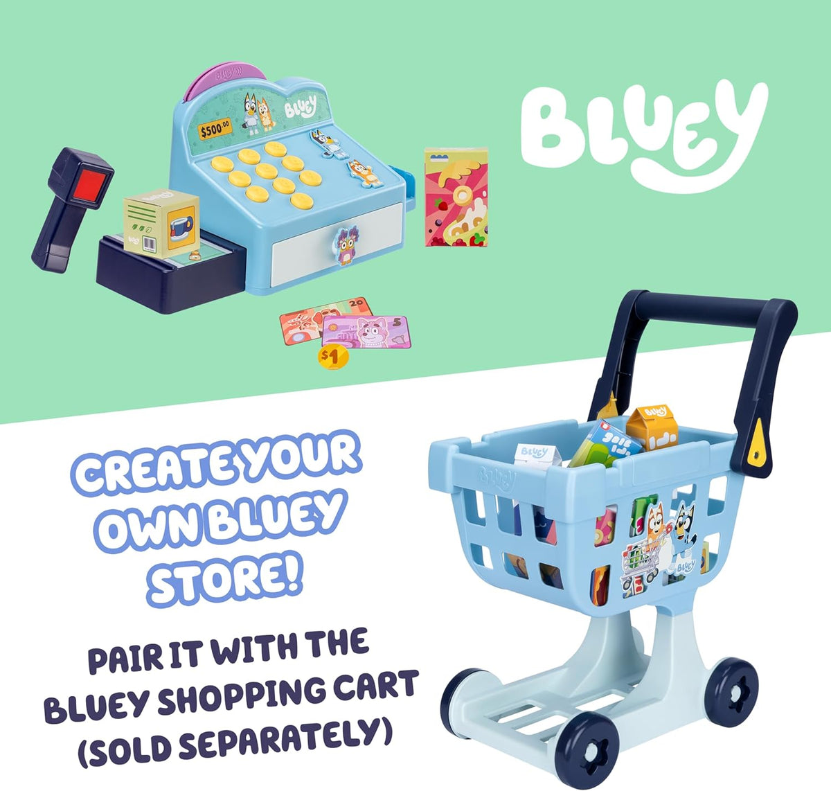 Bluey Cash Register Playset
