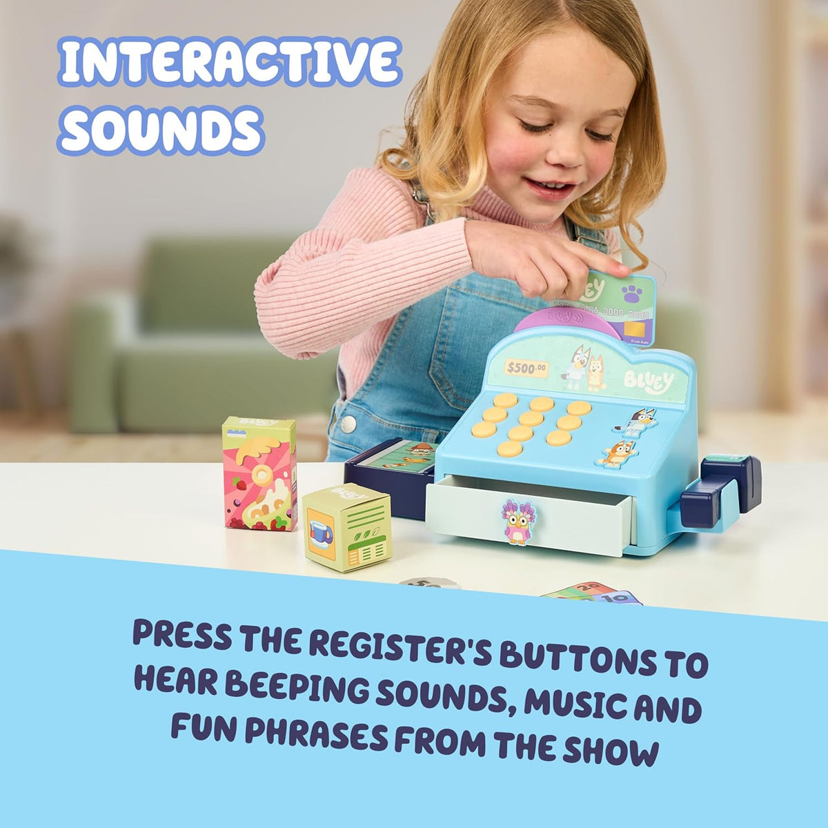 Bluey Cash Register Playset