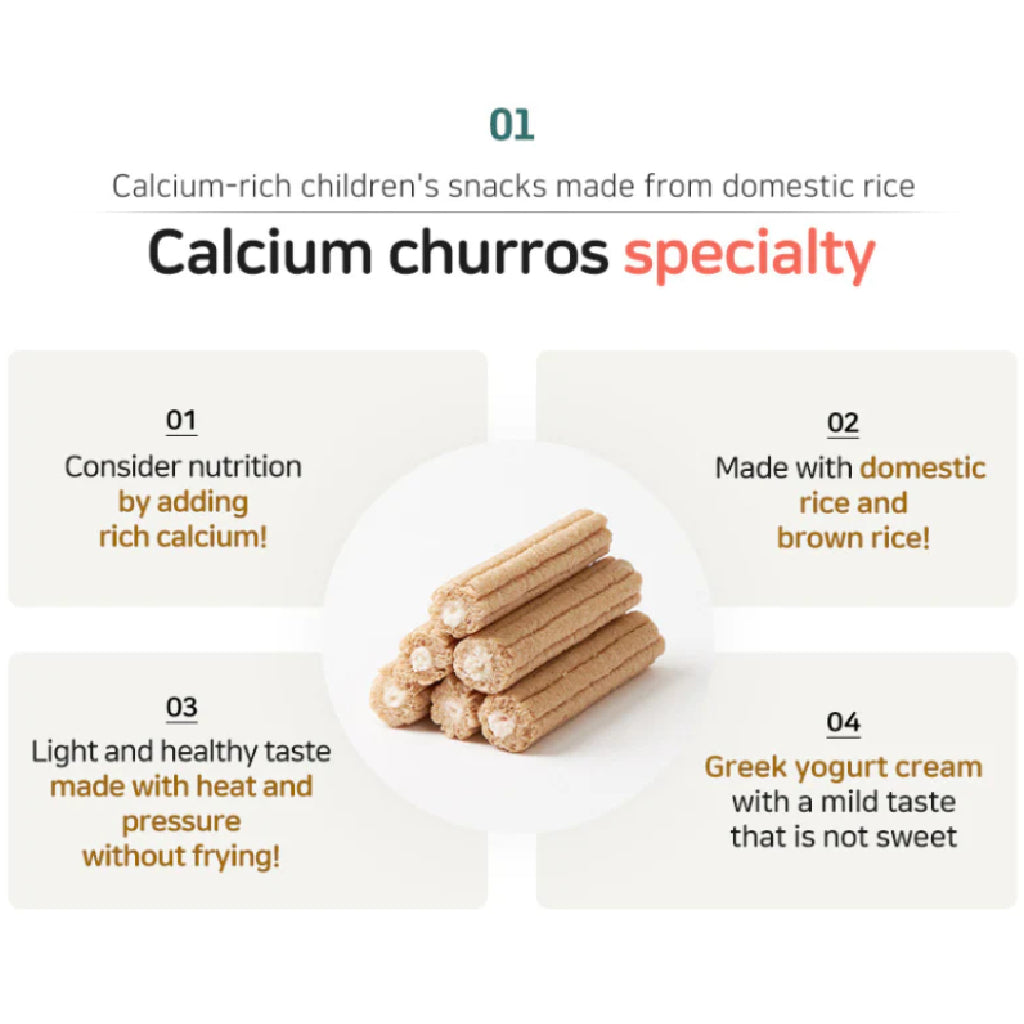 Bebest Kids Calcium Churros - Vegetable