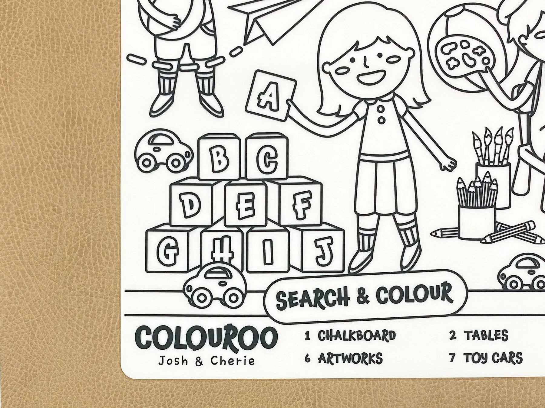 Colouroo Preschool: Search & Colour Mat