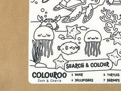Colouroo Under The Sea: Search & Colour Mat