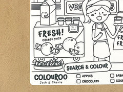 Colouroo Grocery Store: Search & Colour Mat