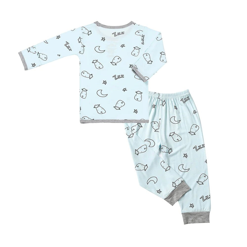 Baa Baa Sheepz Pyjamas Set Sweet Dreams Baa Baa - Blue