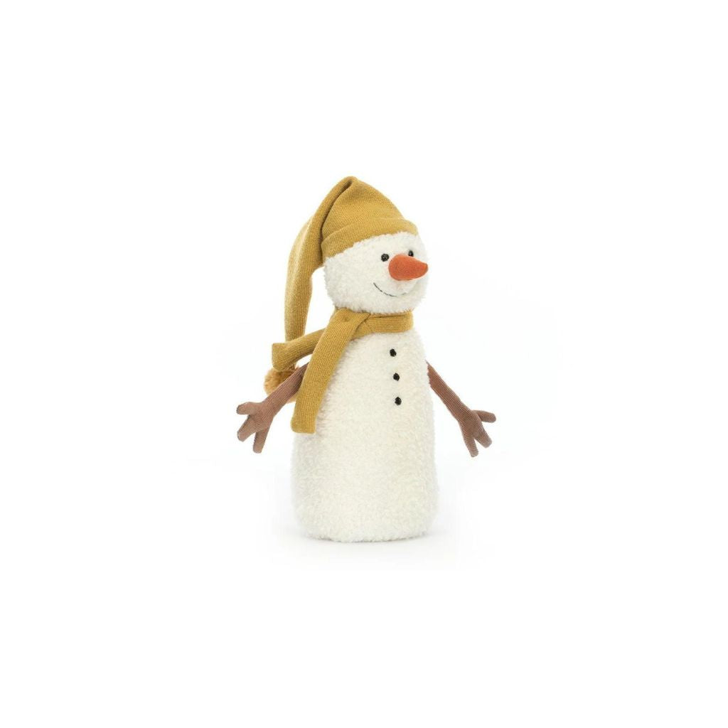 Jellycat Lenny Snowman Yellow