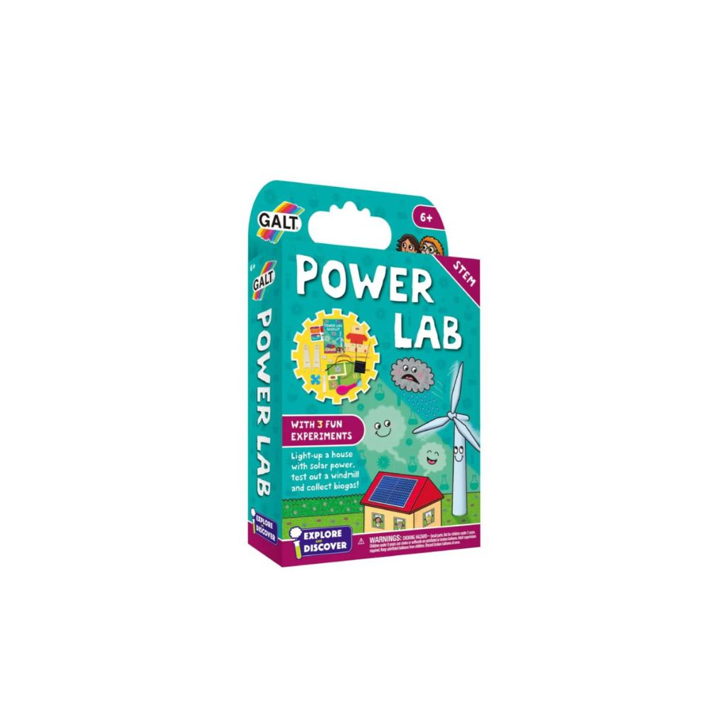 Galt, Power Lab, kit scientifico per bambini, dai 6 anni in su Galt, Power Lab, kit scientifico per bambini, dai 6 anni in su