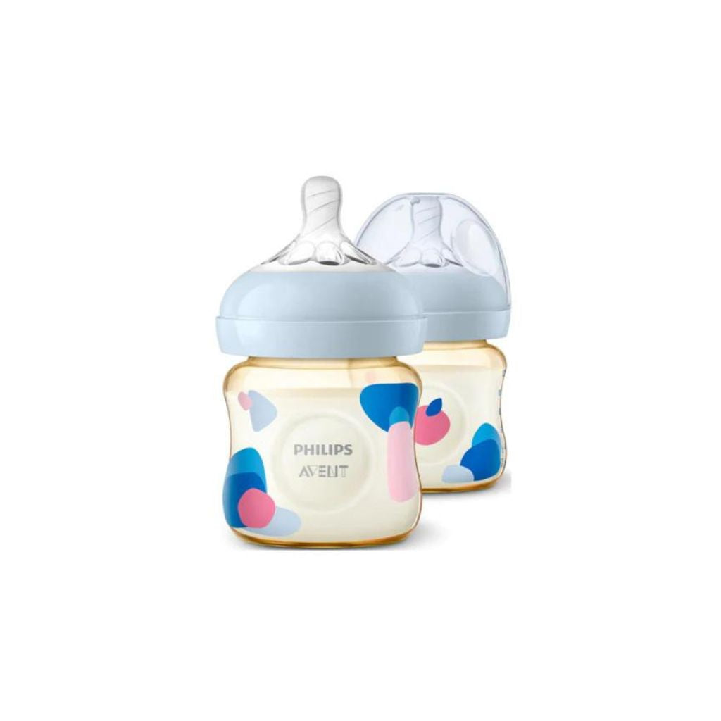 Avent Natural PPSU Baby Bottle Twin - 125ml x 2