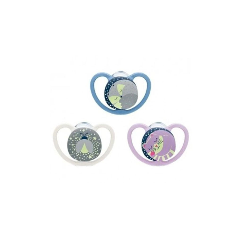 NUK Space Night Silicone Soother