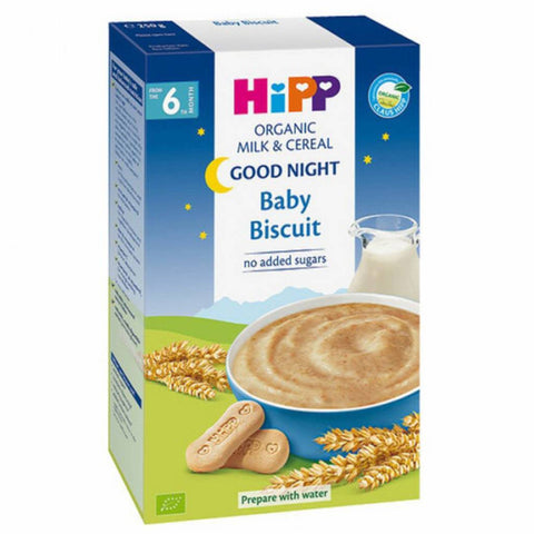 HiPP Organic Good Night Baby Biscuits Cereal 250g