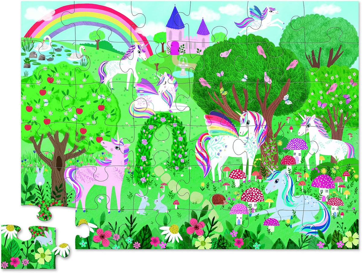 Crocodile Creek Unicorn Dreams Floor Puzzle (36pc)