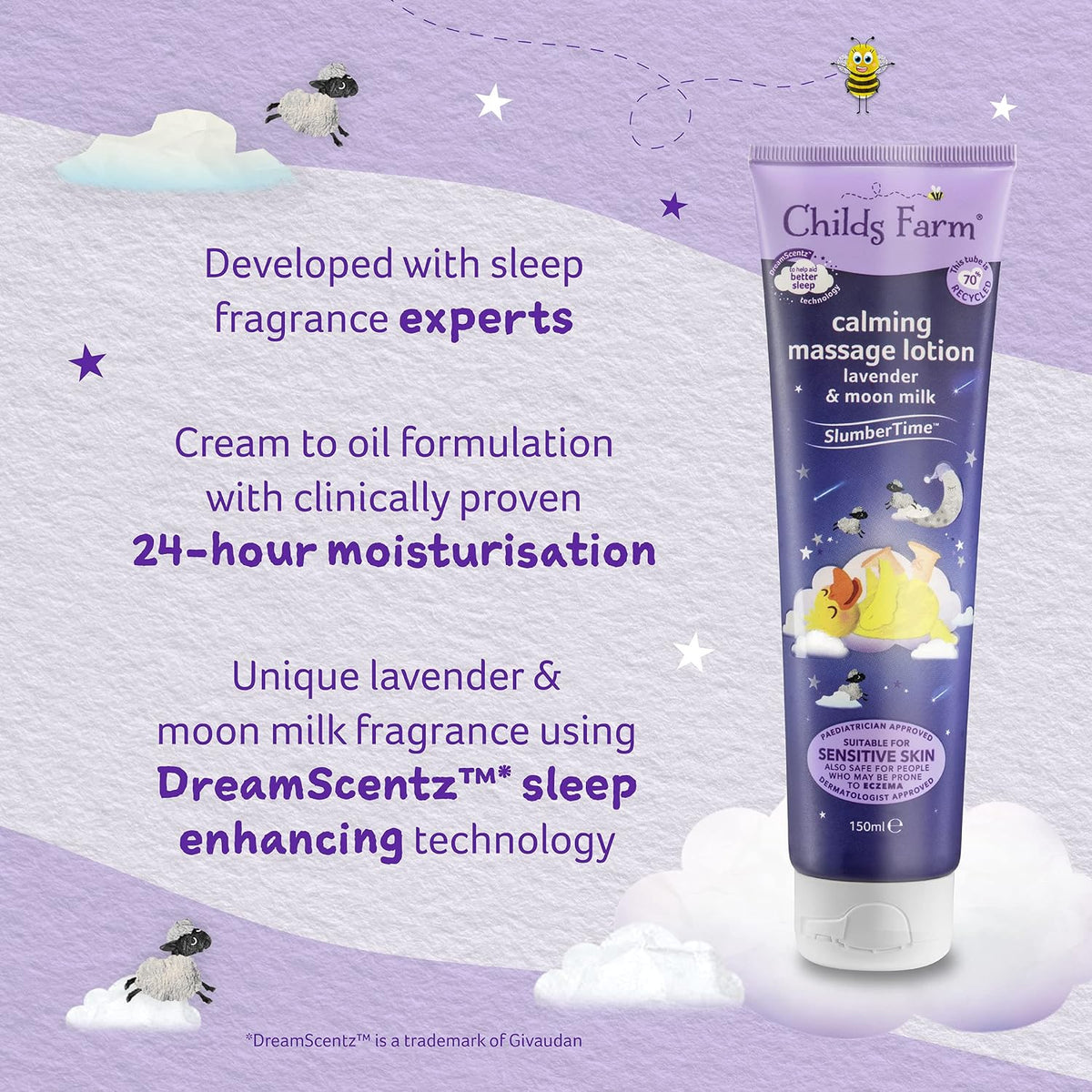 Childs Farm Sleep Calming Massage Lotion 150ML