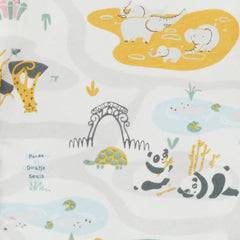 Love to Dream Swaddle Up Designer Collection Lite - Zoo Time White