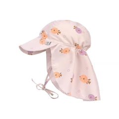 Lassig Sun Protection Flap Hat, Fish Light Pink