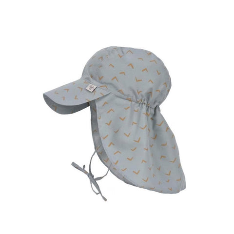 Lassig Sun Protection Flap Hat, Jags Light Blue