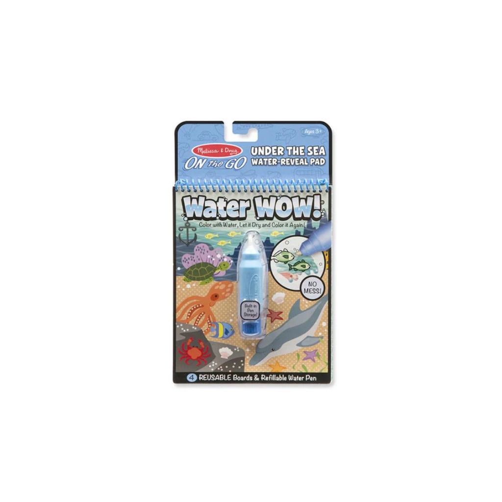 Melissa & Doug ON the Go Water Wow! Travel Activity Pad - Under the Sea Water Reveal Pad