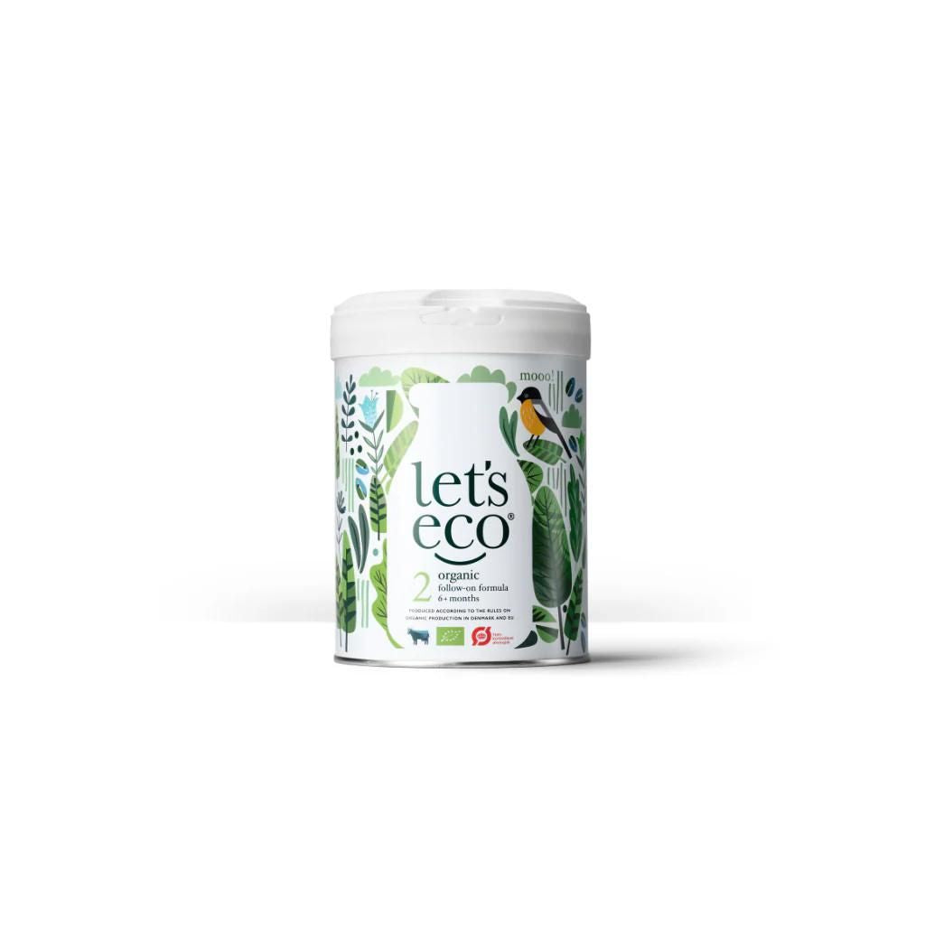 Let's Eco Organic Follow-On Milk Formula - Stage 2 (6-12M)