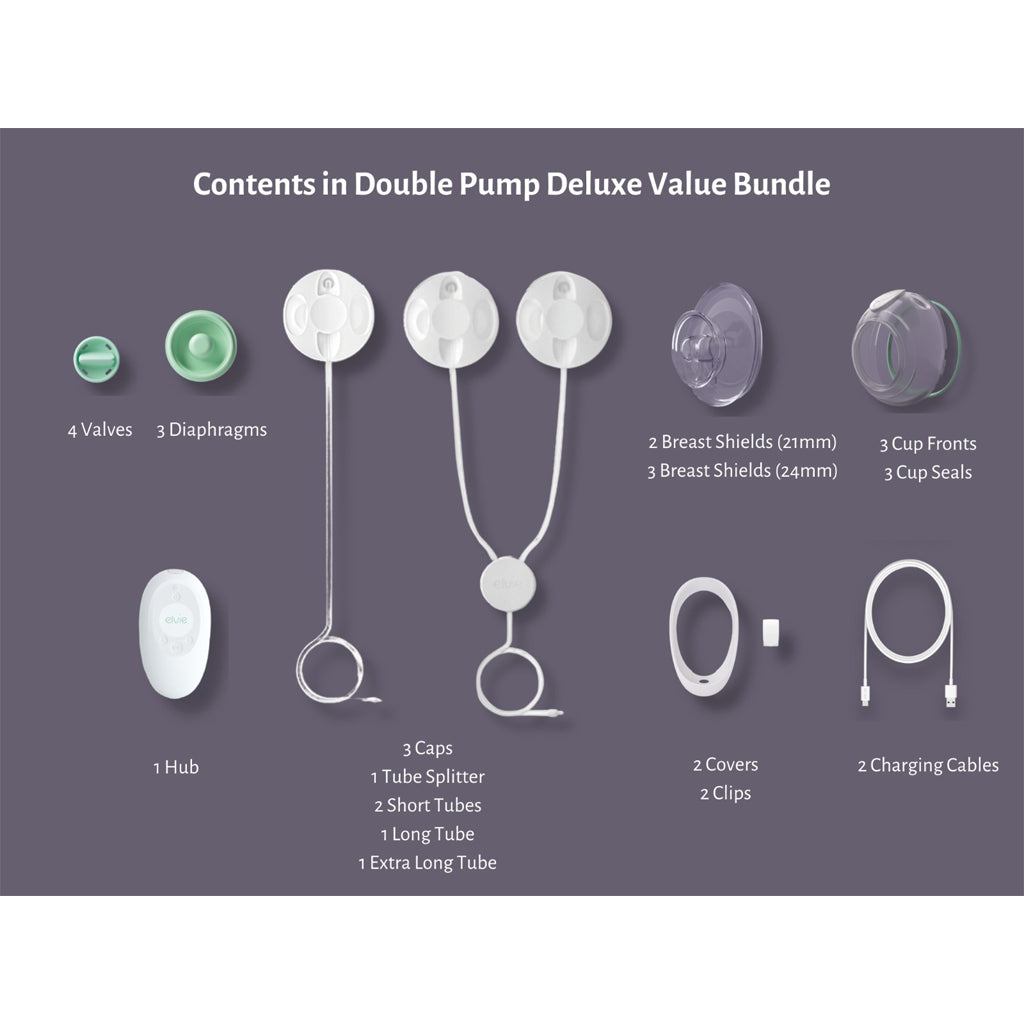 Elvie Double Pump Deluxe Value Bundle