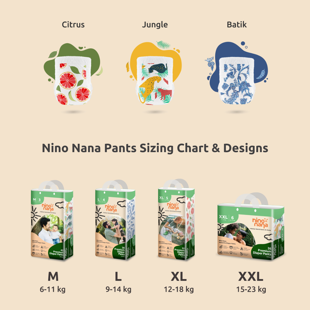 Nino Nana Diapers Pants (New)