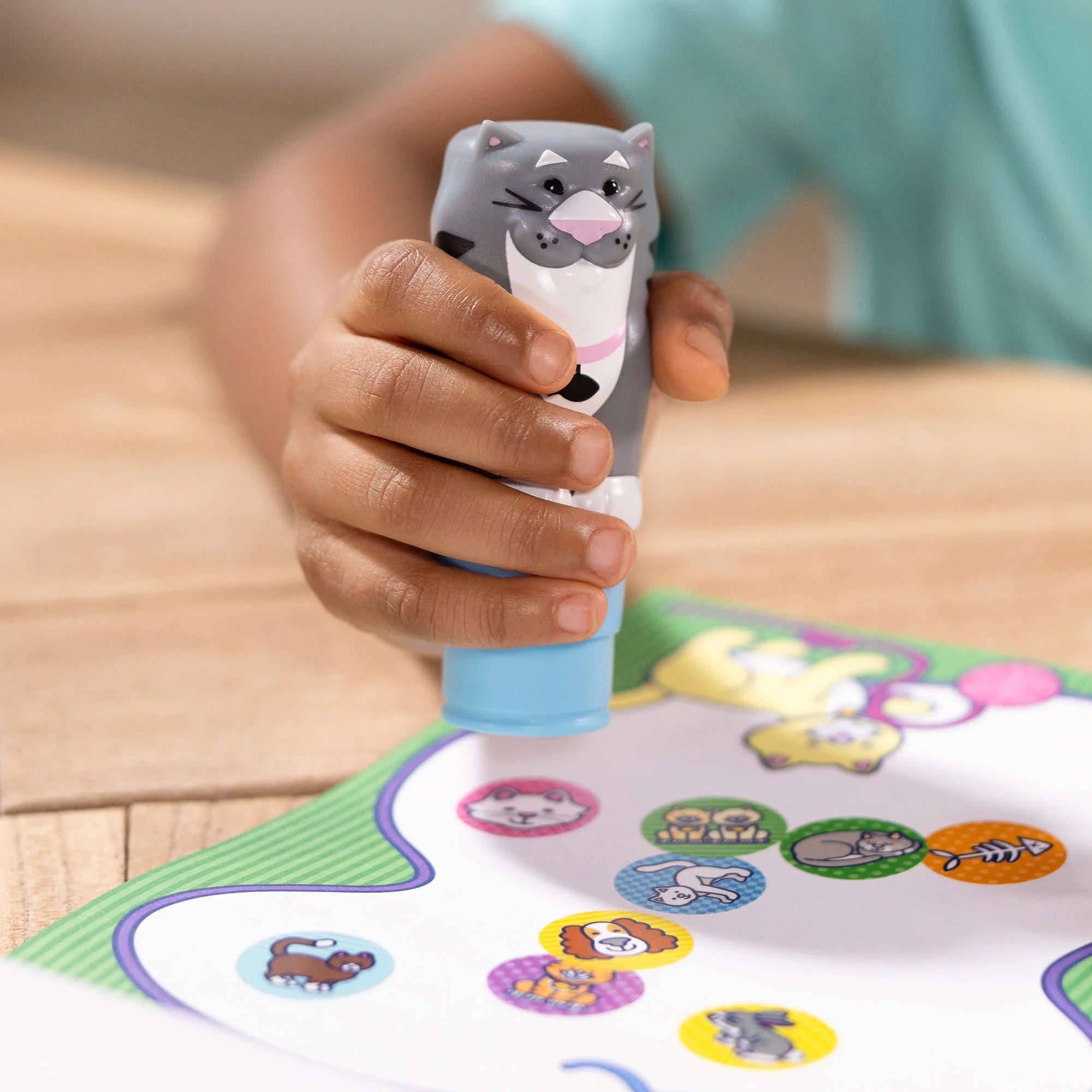 Melissa & Doug Sticker WOW! Activity Pad & Sticker Stamper I motherswork  singapore – Motherswork