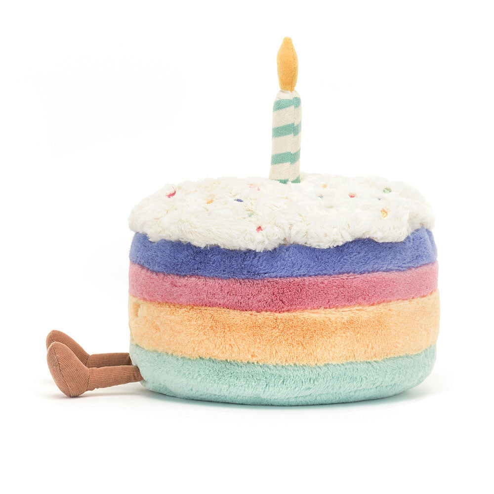 Jellycat Amuseables Rainbow Birthday Cake Motherswork Singapore