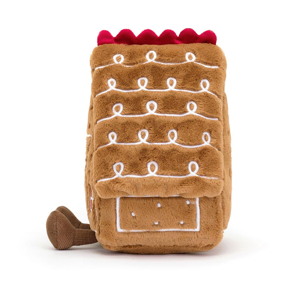 Jellycat Amuseables Gingerbread House | motherswork Singapore