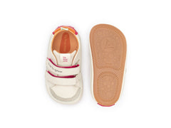 Tip Toey Joey Toddler Sneaker Bossy Play - Tapioca/Tangerine/Pitaya Pink