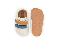 Tip Toey Joey Toddler Sneaker Bossy Play - Tapioca/Blu Tang/ Hay